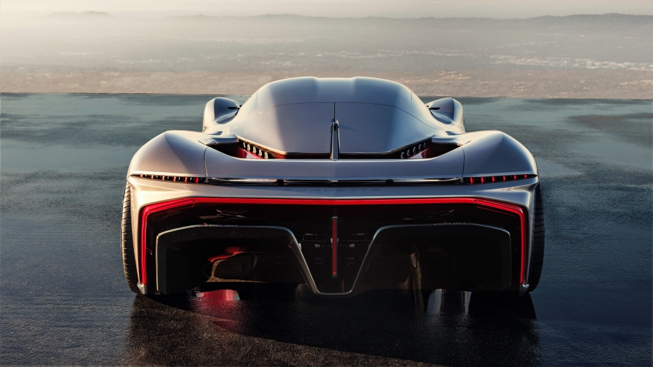The Advanced Design California Corvette concept is the second of three Corvette concept designs debuting this year.