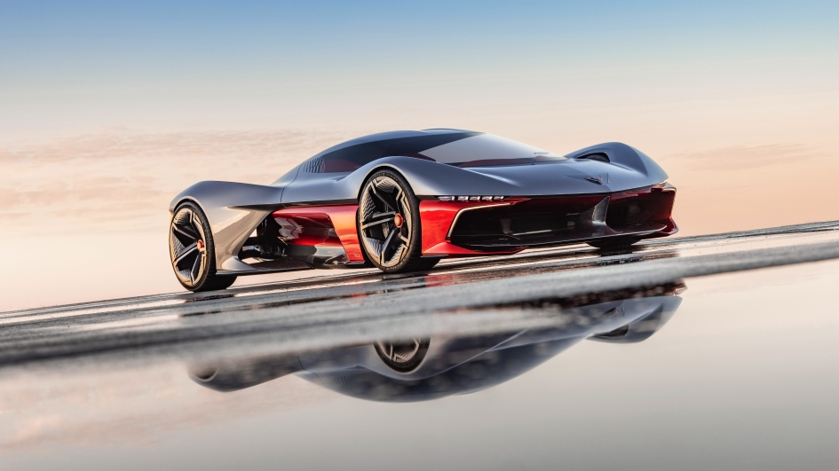 The Advanced Design California Corvette concept envisions a Corvette-inspired hypercar with SoCal flavor.