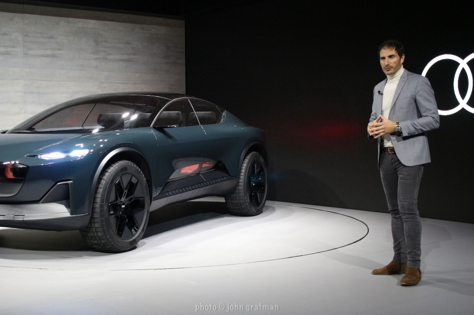 Audi activesphere concept debut, Gael Buzyn