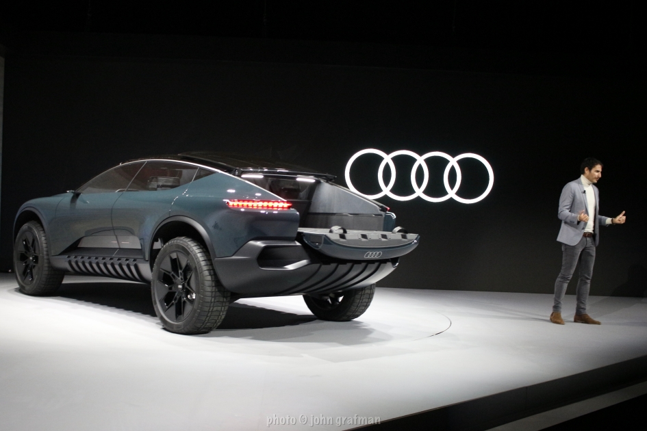 Audi activesphere concept debut, Gael Buzyn