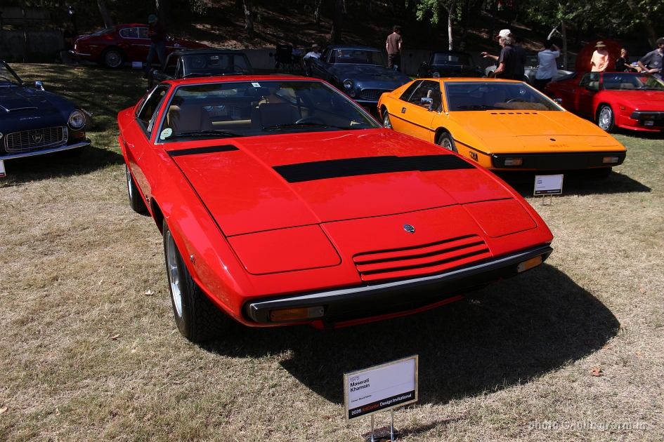 ArtCenter College of Design, Design Invitational 2026, 1975 Maserati Khamsin